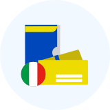 Libretto di Risparmio, Buono e bandiera dell'Italia