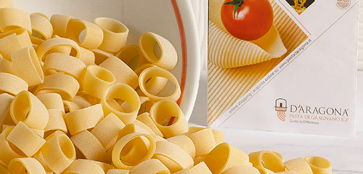 Immagine con vari formati di pasta