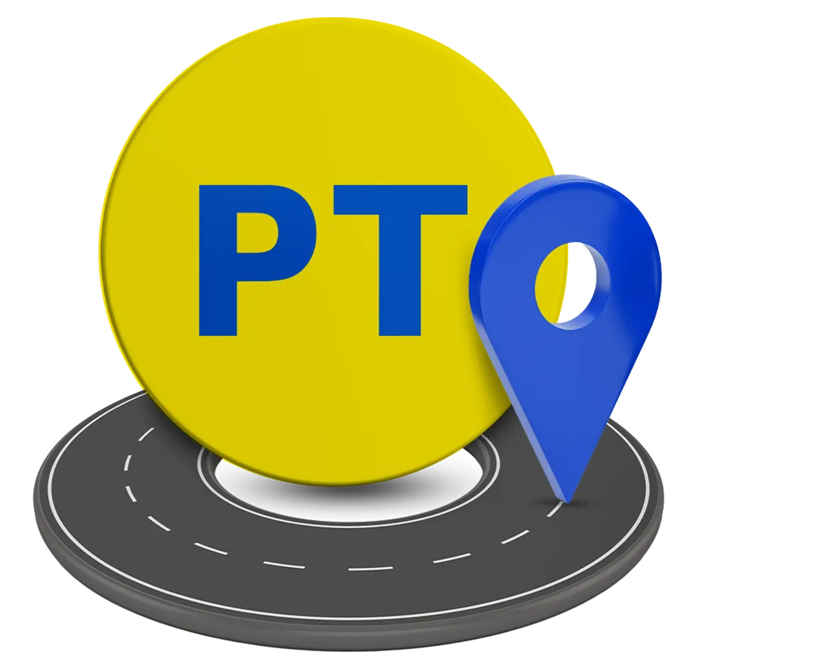 Percorso con ufficio postale
