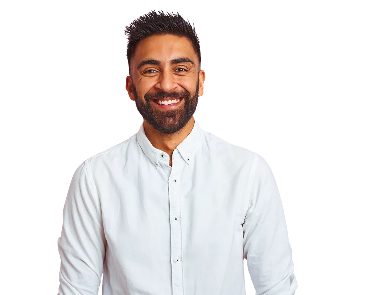Immagine di giovane uomo con la barba