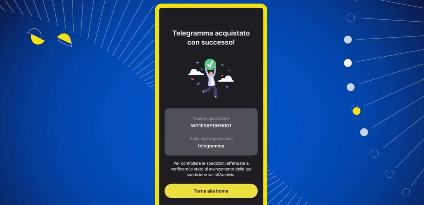Telegramma online 